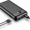 Veger L30 Power Bank 30000mAh 20W με 3 Θύρες USB-A και Θύρα USB-C Μαύρο