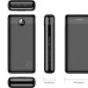 Veger L30 Power Bank 30000mAh 20W με 3 Θύρες USB-A και Θύρα USB-C Μαύρο