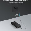 Veger T100 Power Bank 20000mAh 100W με Θύρα USB-A και 2 Θύρες USB-C Power Delivery Μαύρο