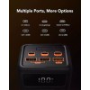 Veger VP5001 Tank Lite Power Bank 50000mAh 22.5W with 3 USB-A Ports and USB-C Port Power Delivery Black