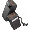 Veger VP5001 Tank Lite Power Bank 50000mAh 22.5W with 3 USB-A Ports and USB-C Port Power Delivery Black