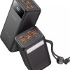 Veger VP5001 Tank Lite Power Bank 50000mAh 22.5W with 3 USB-A Ports and USB-C Port Power Delivery Black