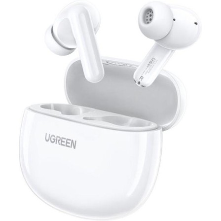 Ugreen P3 In-ear Bluetooth Handsfree Ακουστικά με Θήκη Φόρτισης Λευκά