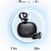 Ugreen HiTune S3 Open Ear Bluetooth Handsfree Ακουστικά Μαύρα (45785)