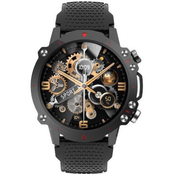 iXchange SW-07 Smartwatch με Παλμογράφο (Μαύρο)