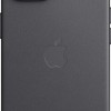 Apple Finewoven Back Cover Υφασμάτινο Μαύρο (iPhone 15)