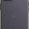 Apple Finewoven Back Cover Υφασμάτινο Μαύρο (iPhone 15)