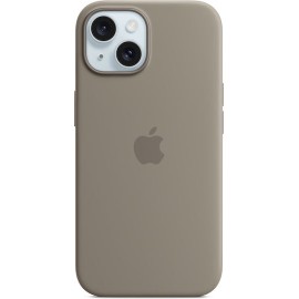 Apple Silicone Case with MagSafe Back Cover Σιλικόνης Clay (iPhone 15)