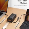 Veger Tank Boost Power Bank 56000mAh 100W με 3 Θύρες USB-A και 2 Θύρες USB-C Power Delivery Μαύρο