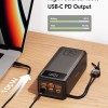 Veger Tank Boost Power Bank 56000mAh 100W με 3 Θύρες USB-A και 2 Θύρες USB-C Power Delivery Μαύρο