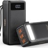 Veger Tank Boost Power Bank 56000mAh 100W με 3 Θύρες USB-A και 2 Θύρες USB-C Power Delivery Μαύρο