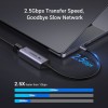 Ugreen 25052 USB-C Αντάπτορας Δικτύου για Ενσύρματη σύνδεση Ethernet
