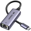 Ugreen 25052 USB-C Αντάπτορας Δικτύου για Ενσύρματη σύνδεση Ethernet