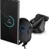 iOttie Auto Sense 2 Βάση Κινητού Αυτοκινήτου με Ρυθμιζόμενα Άγκιστρα και Ασύρματη Φόρτιση Μαύρη