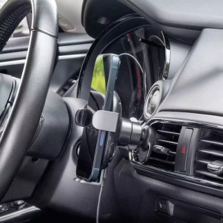 iOttie Auto Sense 2 Wireless Βάση Κινητού Αυτοκινήτου με Ρυθμιζόμενα Άγκιστρα Μαύρη