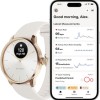 Withings ScanWatch Light Stainless Steel 37mm Αδιάβροχο με Παλμογράφο (Sand)