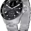 Withings Scanwatch Nova Stainless Steel 42mm Αδιάβροχο με Παλμογράφο (Black)