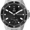 Withings Scanwatch Nova Stainless Steel 42mm Αδιάβροχο με Παλμογράφο (Black)