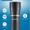 Philips Φακός LED Αδιάβροχος IPX4 με Μέγιστη Φωτεινότητα 400lm 7000 Series Μαύρο