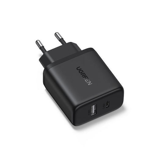 Ugreen Charger X227 20W Dual Black 45302 - (X227/45302)