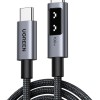 Ugreen LED USB 2.0 Cable USB-C male - USB-C 100W Black 1m (35501)