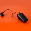 iXchange UA-25 In-ear Bluetooth Handsfree Ακουστικό Πέτου Μαύρο