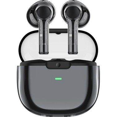 Recci RSK-W50 In-ear Bluetooth Handsfree Ακουστικά Μαύρο
