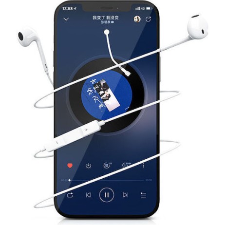 Recci Rep-l07 In-ear Handsfree Ακουστικά με Βύσμα 3.5mm Λευκό