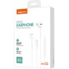 Recci Rep-l07 In-ear Handsfree Ακουστικά με Βύσμα 3.5mm Λευκό