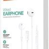 Recci Rep-l28 In-ear Handsfree Ακουστικά με Βύσμα Lightning Λευκό