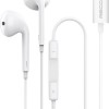 Recci Rep-l28 In-ear Handsfree Ακουστικά με Βύσμα Lightning Λευκό