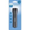 Philips Φακός LED IPX4 με Μέγιστη Φωτεινότητα 170lm 4000 Series Μαύρος