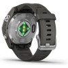 Garmin Fenix 7S Pro Solar Stainless Steel 42mm Silver with Graphite Band (010-02776-01)