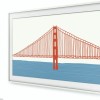 Samsung Μαγνητικό Πλαίσιο Τηλεόρασης Samsung The Frame 75" VG-SCFA75WTBXC - Λευκό