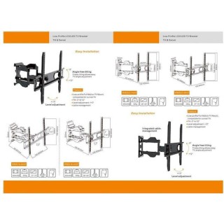 Focus Mount TV Bracket Tilt & Swivel WMS16-64AT