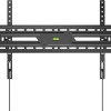 Powertech PT-1370 Βάση Τηλεόρασης Τοίχου έως 86" και 75kg Ασημί