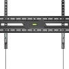 Powertech PT-1371 Βάση Τηλεόρασης Τοίχου έως 86" και 75kg Ασημί