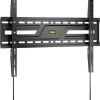 Powertech PT-1371 Βάση Τηλεόρασης Τοίχου έως 86" και 75kg Ασημί