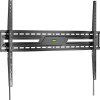 Powertech PT-1369 Βάση Τηλεόρασης Τοίχου έως 100" και 75kg Ασημί