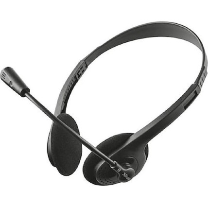 Trust Chat On Ear Multimedia Ακουστικά/Μικρόφωνο και σύνδεση 3.5mm Jack 24659