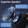 JYX Σύστημα Karaoke JYX-T19-T με Ασύρματα Μικρόφωνα σε Μαύρο Χρώμα