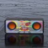 Recci RSK-W38 Space Station Ασύρματο Φορητό Ηχείο Bluetooth με RGB Φωτισμό Black