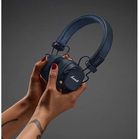 Marshall Major V Ασύρματα/Ενσύρματα On Ear Ακουστικά Midnight Blue