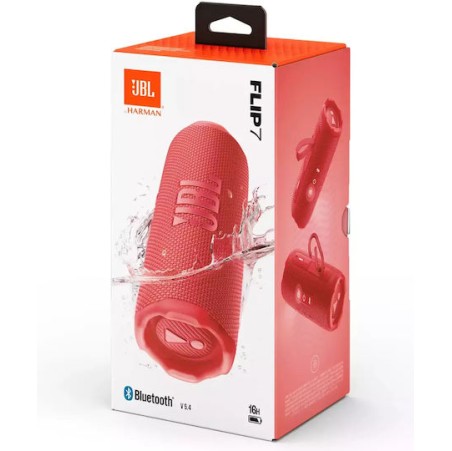 JBL Flip 7 Αδιάβροχο Ηχείο Bluetooth 35W Κόκκινο