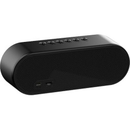 Recci Dynamic Island RSK-W41 Bluetooth Φορητό Ασύρματο με Ξυπνητήρι Black