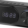 Recci Dynamic Island RSK-W41 Bluetooth Φορητό Ασύρματο με Ξυπνητήρι Black