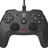 Roar R100WD (RR-0002) Ενσύρματο Gamepad για Android / PC / PS3 Μαύρο