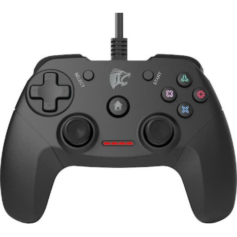 Roar R100WD (RR-0002) Ενσύρματο Gamepad για Android / PC / PS3 Μαύρο