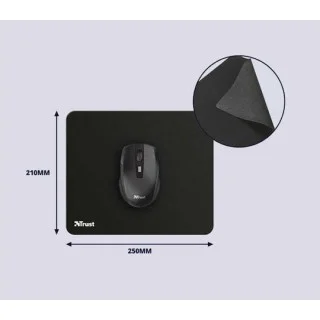 Trust 24193 Mouse Pad 250mm Μαύρο