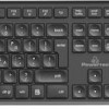 Powertech PT-1151 Ασύρματο Σετ Πληκτρολόγιο & Ποντίκι Ελληνικό Γκρι